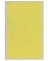 Vonkajší koberec 120 x 180 cm žltý ETAWAH_766438