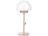 Lampada da tavolo rosa e bianco 39 cm MORUGA_851506