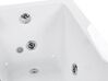 Left Hand Whirlpool Bath with LED 1690 x 810 mm White ARTEMISA_821371