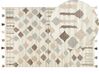 Kelim Teppich Wolle mehrfarbig 200 x 300 cm geometrisches Muster Kurzflor KAGHTSRASHEN_859936