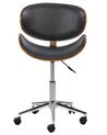 Armless Desk Chair Black ROTTERDAM_713230
