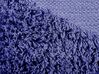 Dekokissen geometrisches Muster Baumwolle violett getuftet 45 x 45 cm RHOEO_840130