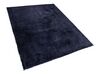Vloerkleed polyester donkerblauw 140 x 200 cm EVREN_805978