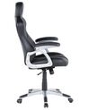 Office Chair Faux Leather Black ADVENTURE_673132