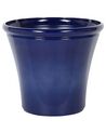 Vaso para plantas em fibra de argila azul marinho 50 x 50 x 44 cm KOKKINO_739798