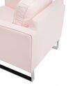 Fabric Armchair Pink VIND_707567