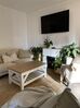 Coffee Table with Shelf White and Light Wood SAVANNAH_818981