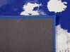 Alfombra azul/violeta/beige 160 x 230 cm KADIRLI_715583