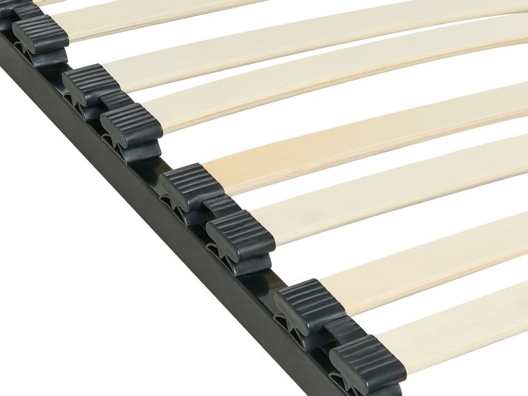 Double Slatted Bed Base Basic Beliani.co.uk