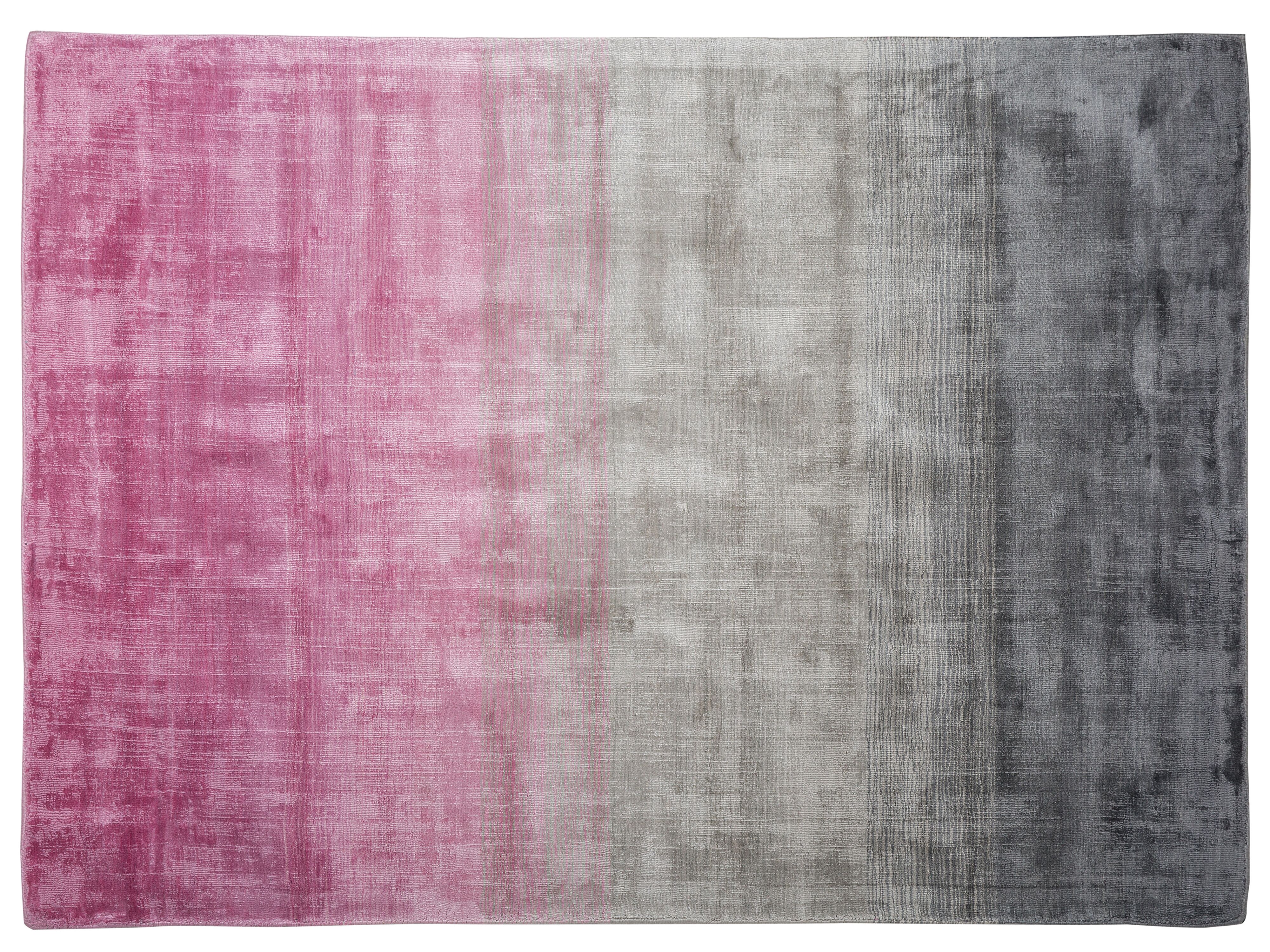 Vloerkleed grijs/roze 160 x 230 cm | Gratis Levering
