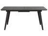 Rozkladací jedálenský stôl 160/200 x 90 cm čierny IRVINGTON_786006