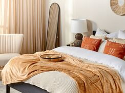 Huopa hiekanruskea 200 x 220 cm BAYBURT