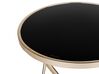 Side Table Black with Gold MERIDIAN II_758982