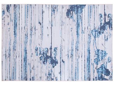Vloerkleed polyester blauw 160 x 230 cm BURDUR
