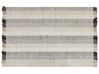 Vlněný koberec 160 x 230 cm hnědý/černý/krémově bílý EMIRLER_850075