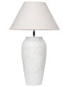 Lampada da tavolo ceramica bianca 57 cm AMBLO_897977