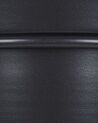 Kwietnik wiszący metalowy 18 x 12 x 62 cm czarny AGIOS_804791