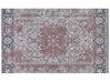 Teppich mehrfarbig orientalisches Muster 140 x 200 cm Kurzflor KORGAN_817505