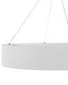 Lampadario LED metallo bianco 150 cm LENYA_824631