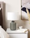 Ceramic Table Lamp Grey ESPERANCE_844194
