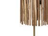 Stolní lampa tmavé mangové dřevo/mosazná SABARI_868189