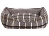Cotton Dog Bed 50 x 50 cm Brown HOZAT_783471
