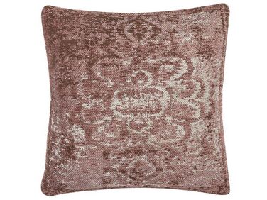 Cushion Oriental Pattern 45 x 45 cm Pink VAKAYAR