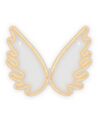 Neon ścienny LED skrzydła anioła biały GABRIEL_847772