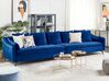 Sofa velour blå AURE_851570