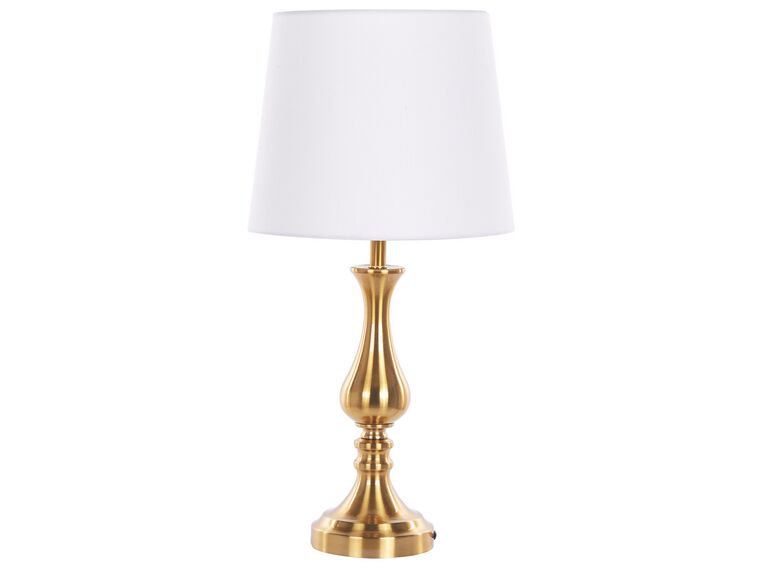 Table Lamp White with Gold HODMO_725817