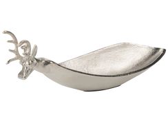 Koristekulho alumiini hopea 40 x 13 cm ANGKOR