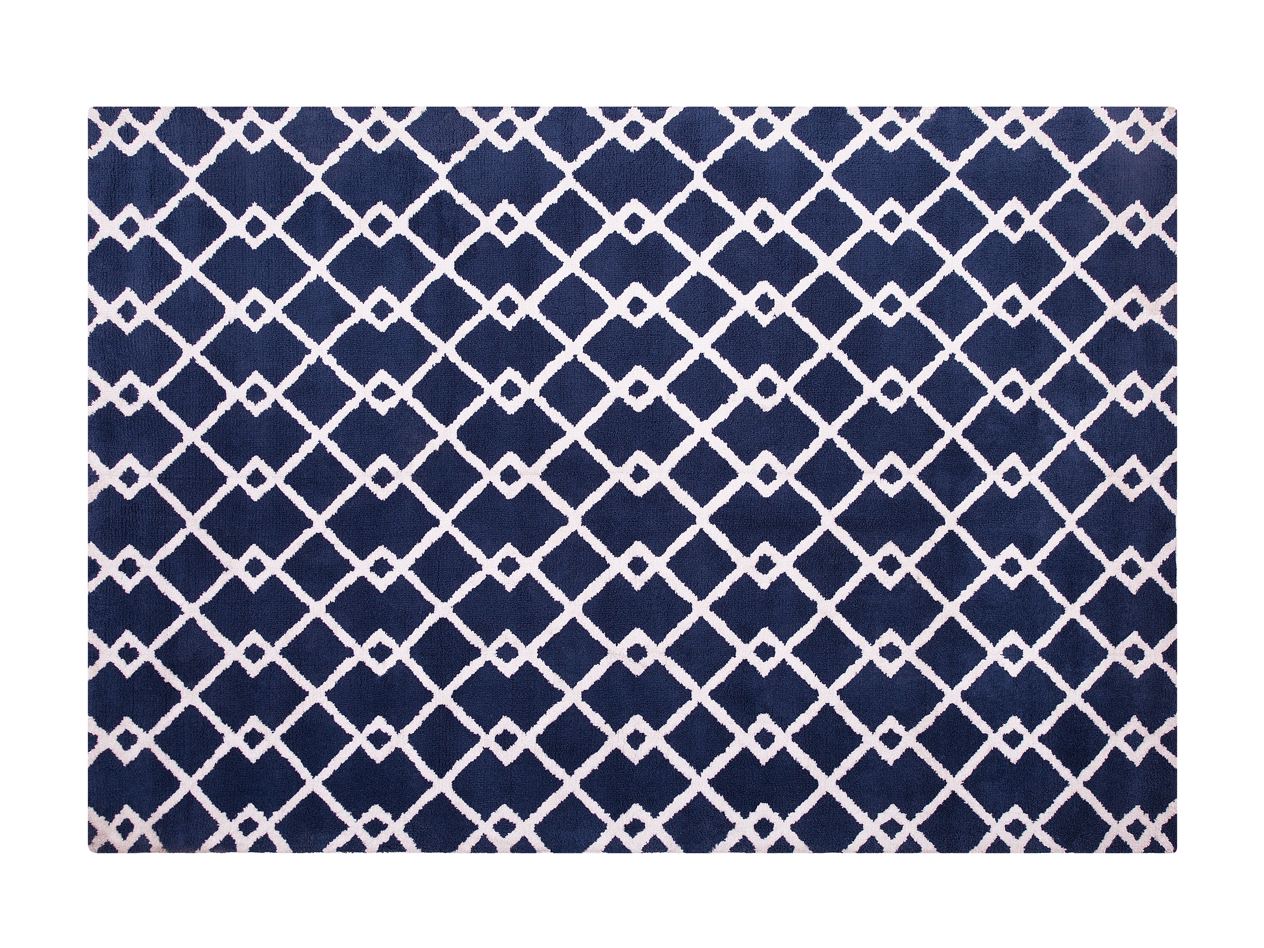 Dywan 160 x 230 cm niebieski SERRES