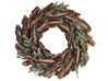 Christmas Wreath ⌀ 35 cm Brown KAAVI_787542