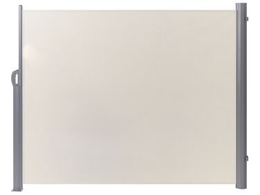 Seitenmarkise beige ausziehbar 160 x 300 cm DORIO