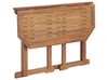 Rohová zahradní souprava s lavicí z akáciového dřeva TREIA_811886