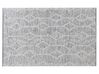 Alfombra de lana/algodón gris/beige 140 x 200 cm EDREMIT_848865