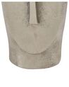 Vaso decorativo metallo argento 32 cm CARAL_823024