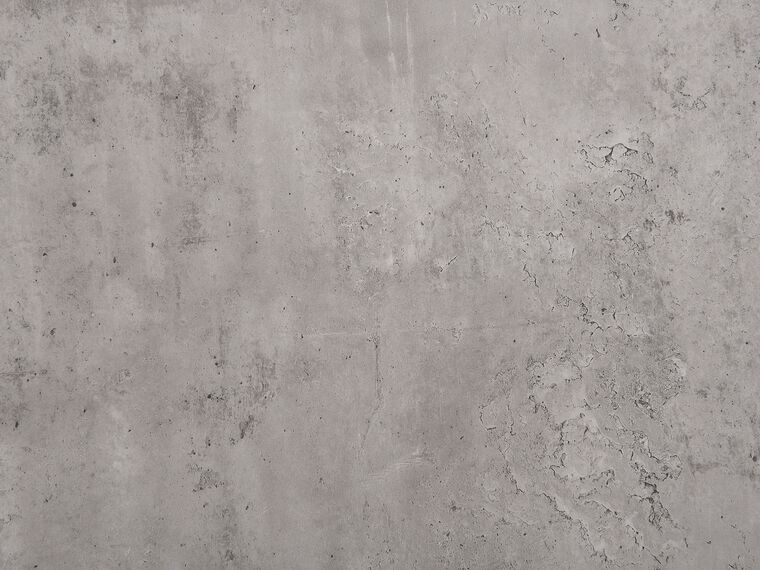 Dining Table 150 x 90 cm Concrete Effect with Black ADENA Beliani.co.uk