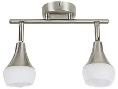 Seinävalaisin 2 polttimoa teräs hopea ANTLER II