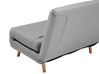 Fabric Single Sofa Bed Grey SETTEN_699494