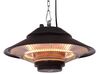 Ceiling Mounted Electric Patio Heater 1500 W Black MERAPI_815746
