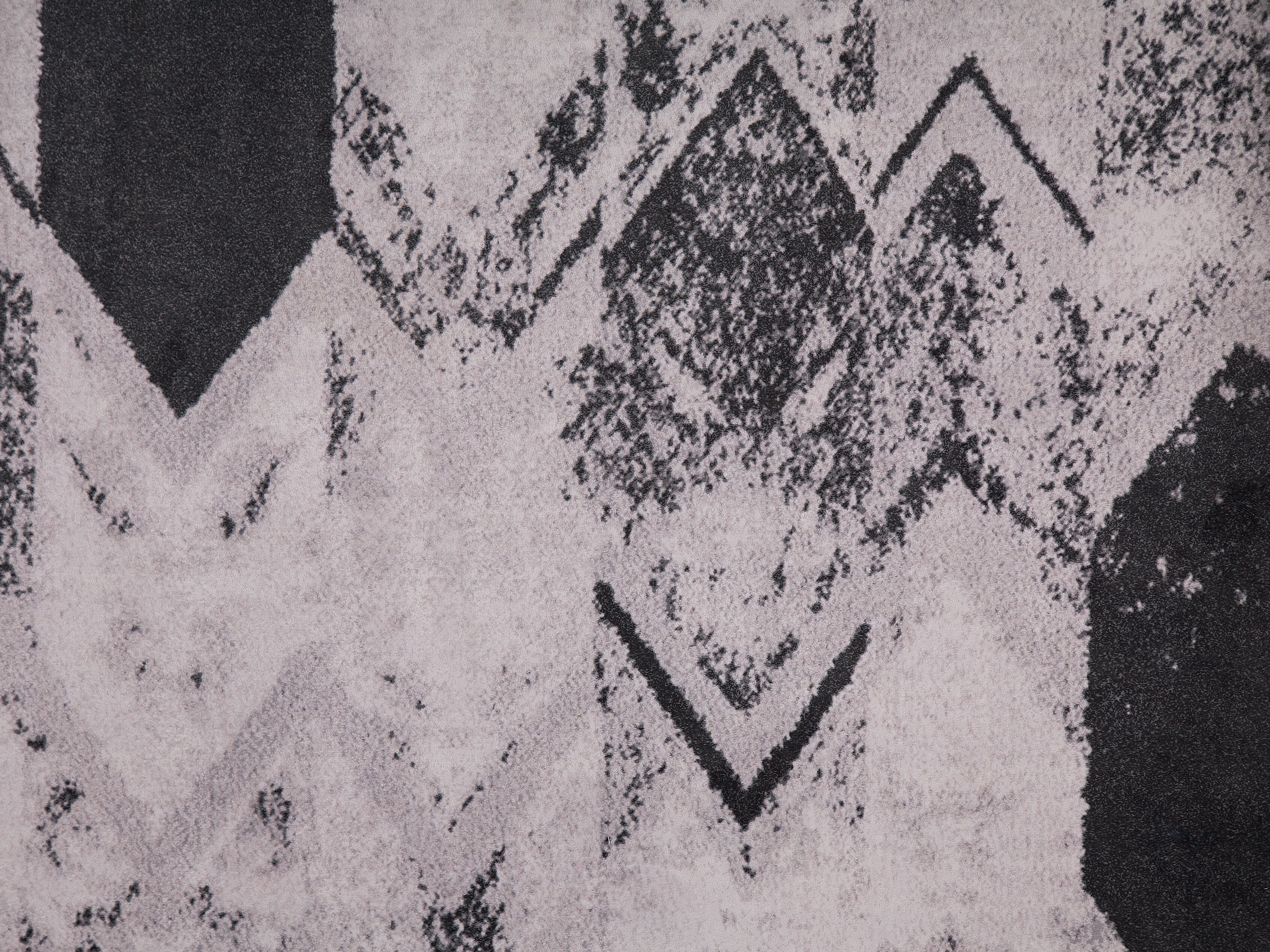 Teppich schwarz-hellrosa 160 x 230 cm TOLCA | Beliani.de