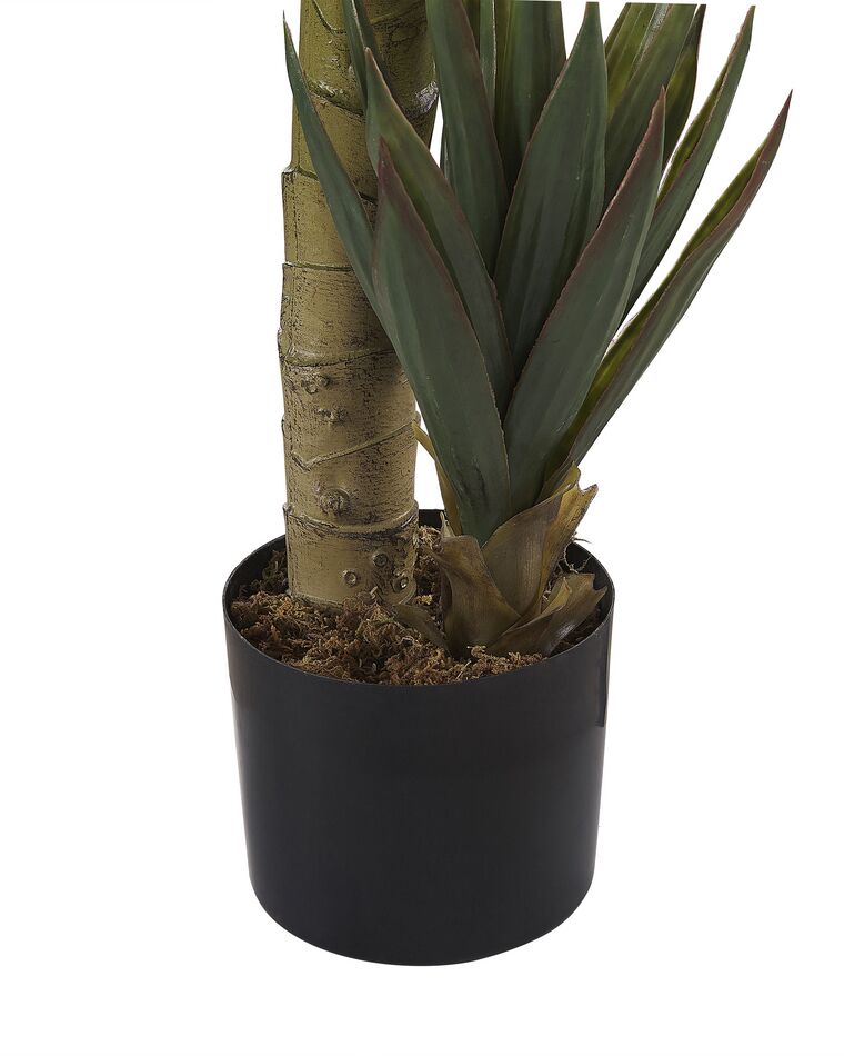 Kunstpflanze im Blumentopf 90 cm biegbare Zweige YUCCA Beliani.at
