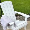 Cadeira de jardim branca ADIRONDACK_804625