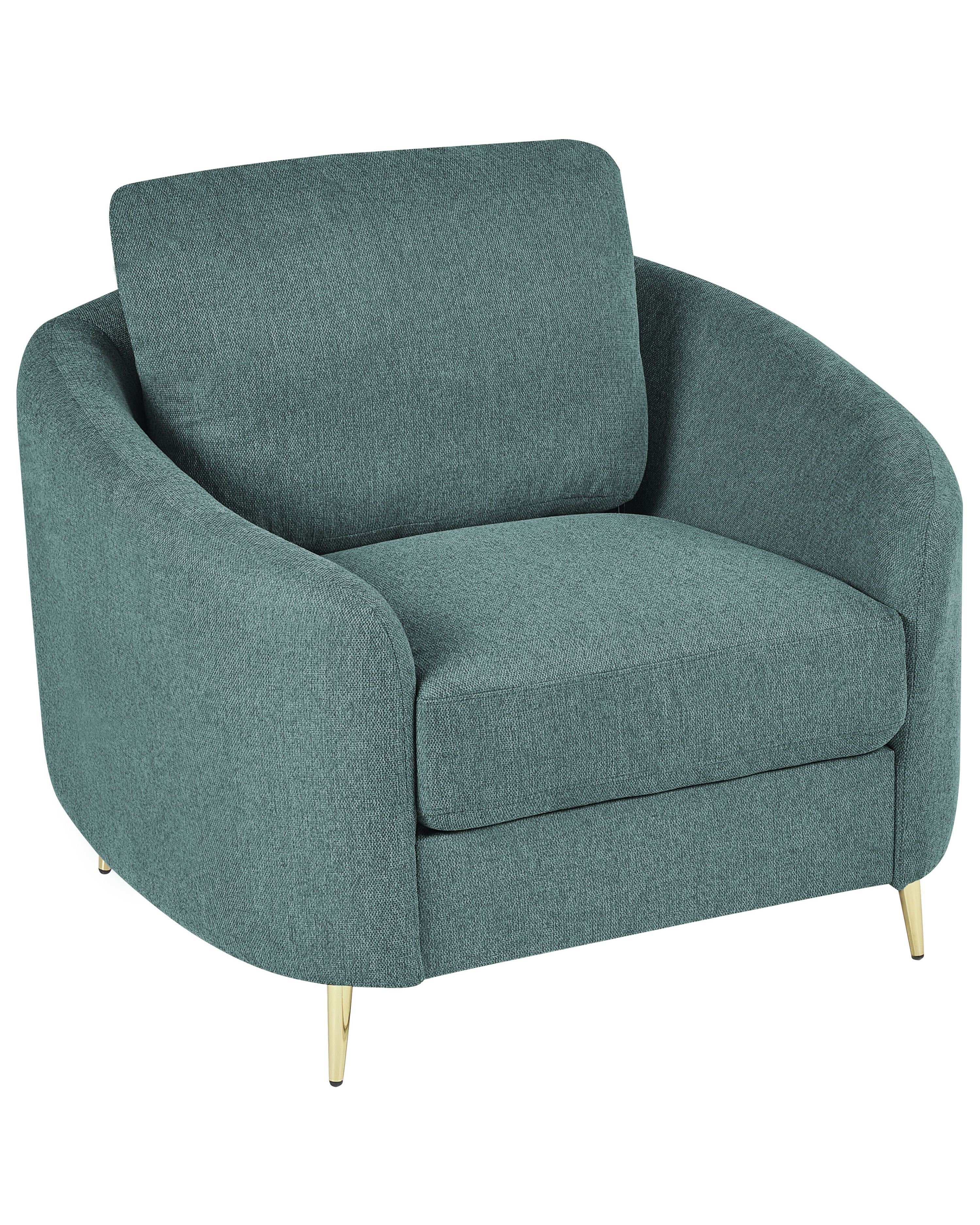 Sessel Polsterbezug Mintgr n Gold TROSA Beliani de sessel-polsterbezug-mintgr-n-gold-trosa-beliani-de