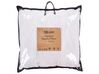 Set of 2 Microfibre Bed High Profile Pillow 80 x 80 cm PELISTER_902196