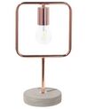 Metal Table Lamp Copper MUNDO_698075