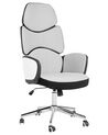 Swivel Office Chair Light Grey and Black SPLENDID_834229