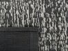 Venkovní koberec 120 x 180 cm černobílý BALLARI_766567