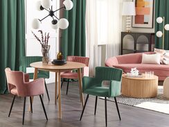 Tuoli sametti tummanvihreä SANILAC Tuoli sametti tummanvihreä SANILAC